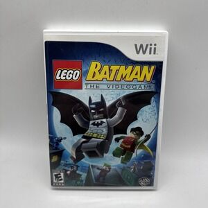 LEGO Batman The Videogame Nintendo Wii 2008 RVL-RLBE-USA